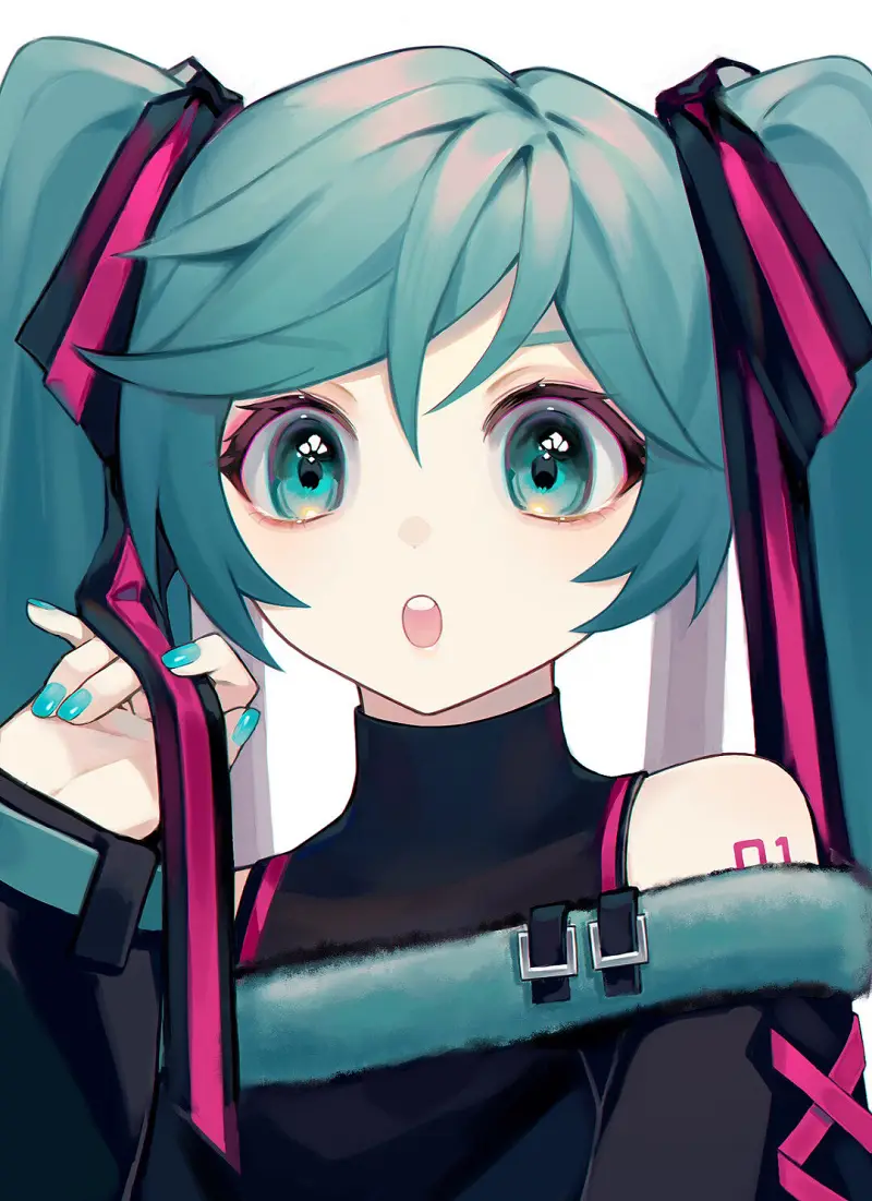 M站美图,初音未来,VOCALOID,雪未来