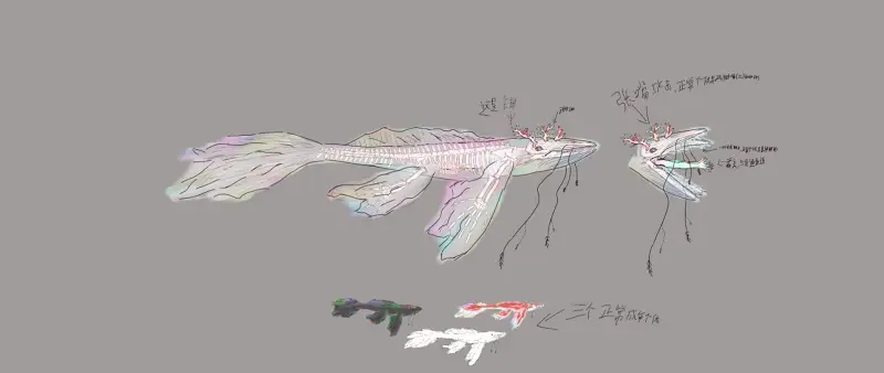 oc,蜃海,鲸,怪物