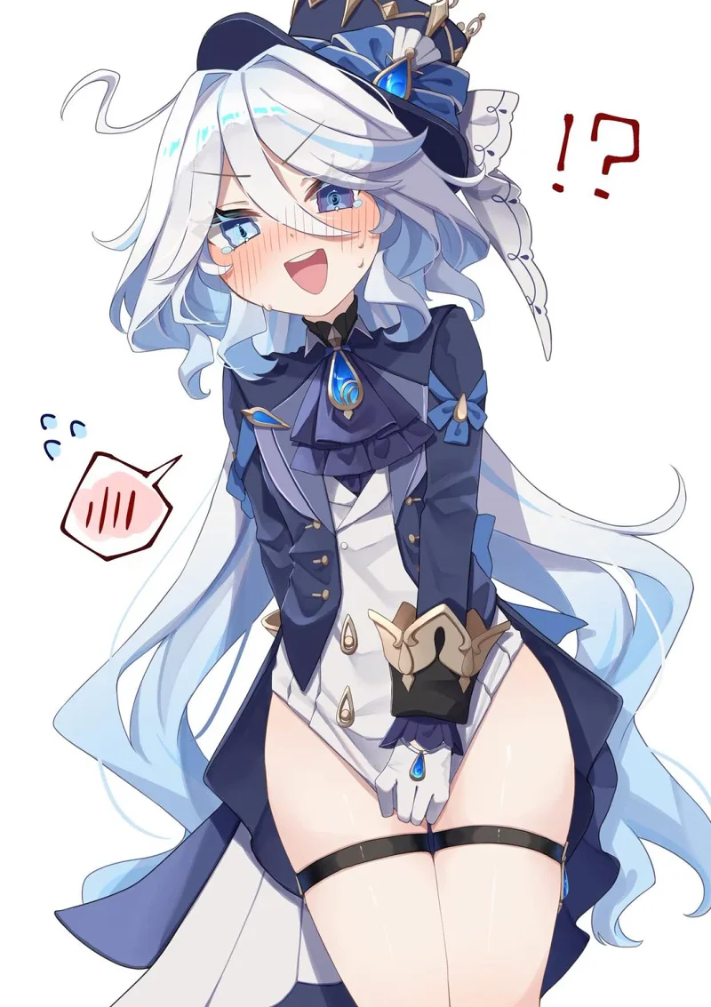 原神,芙宁娜,二次元,美图,壁纸,插画,美少女