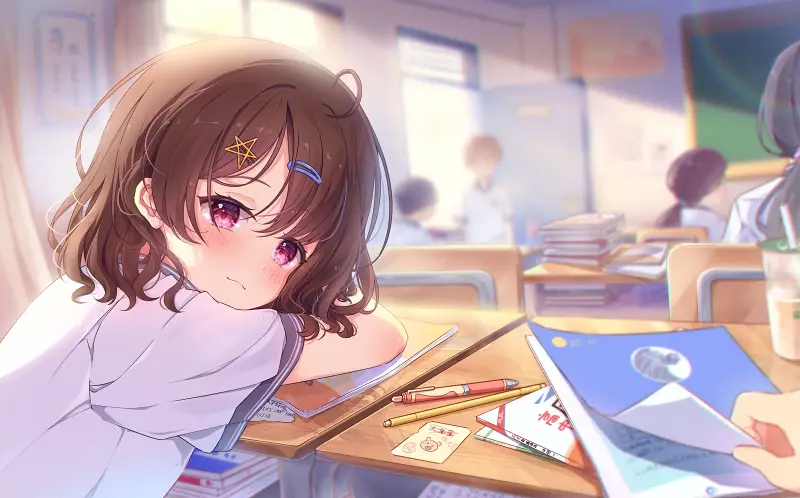 原创,女高中生,制服,可爱,青春,女孩子,少女
