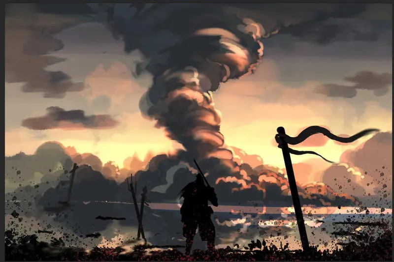 绘画创作,板绘,场景绘画