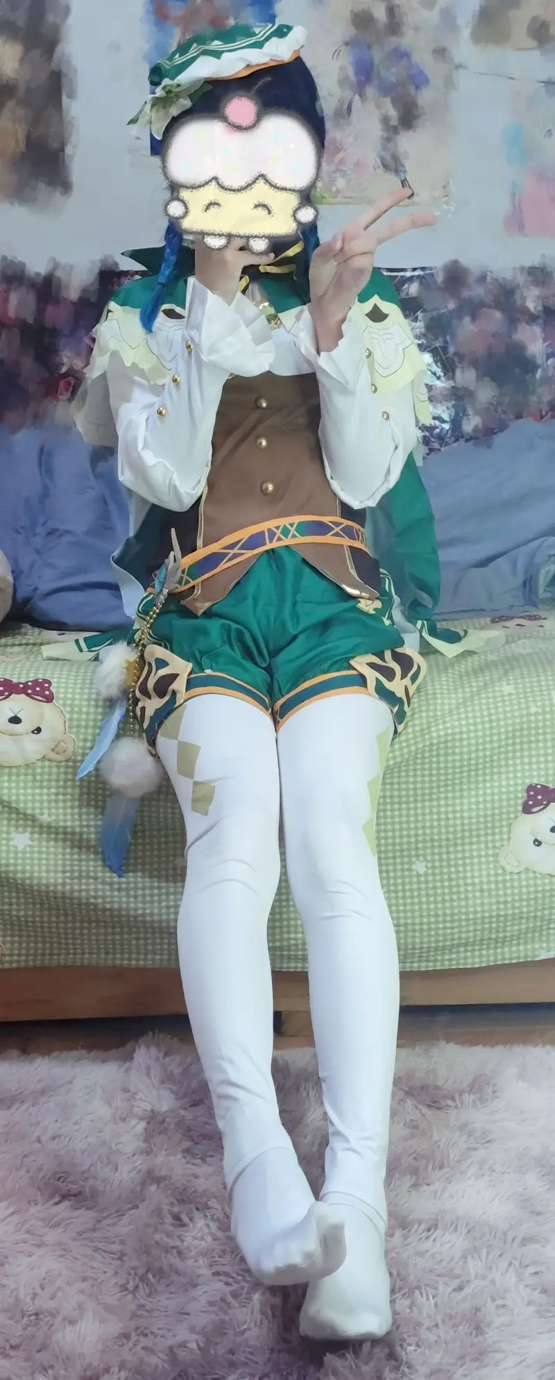 原神,原神cos,伪娘,男娘,cosplay,温迪