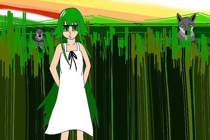 绘画创作,空之境界,沙耶之歌,浅上藤乃
