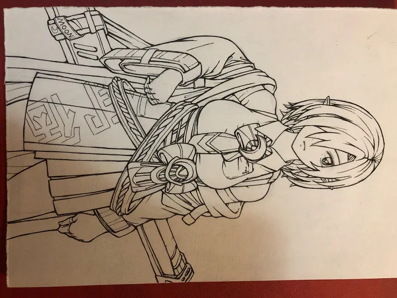 【oc】重画了月薰