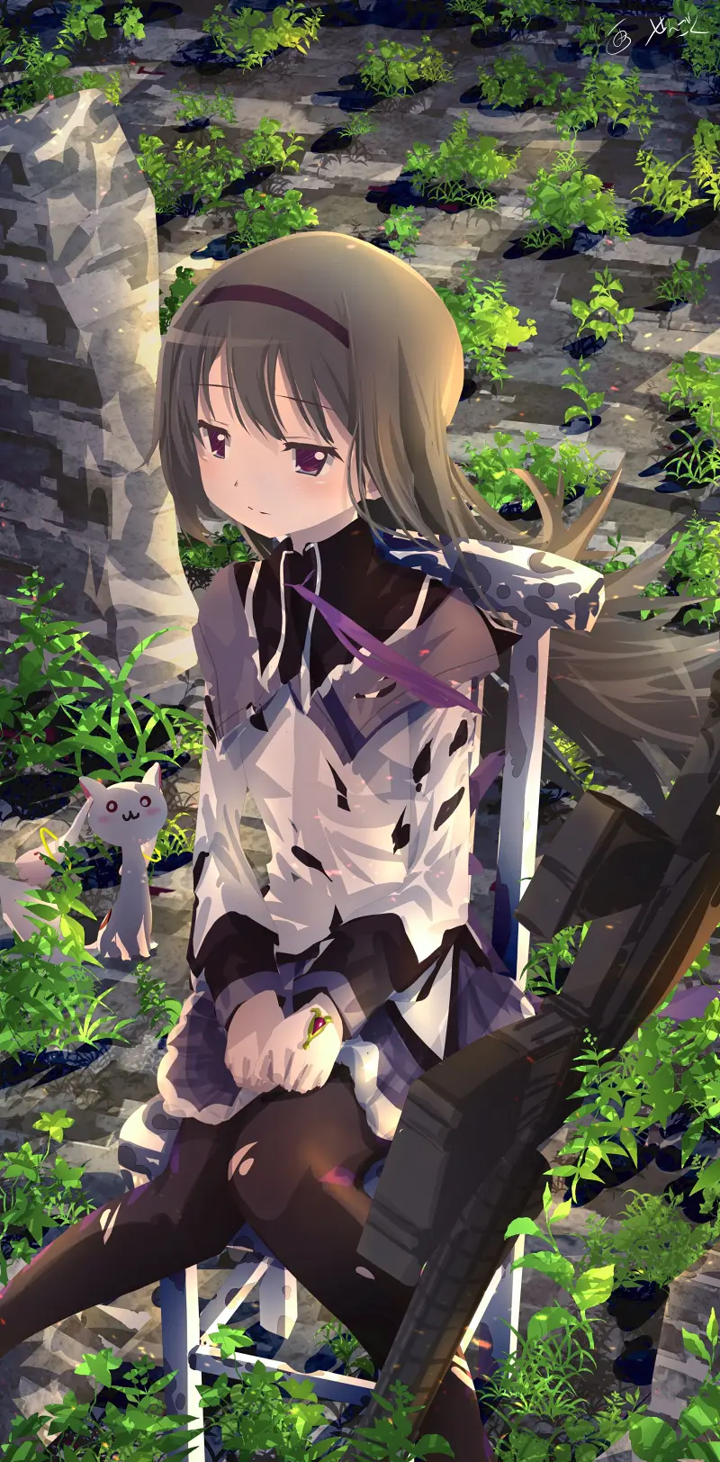 魔法少女小圆,魔法少女,晓美焰,晓美炎,魔圆,动漫壁纸,动漫美图,美图,壁纸,绘画,插画,PIXIV,画师推荐