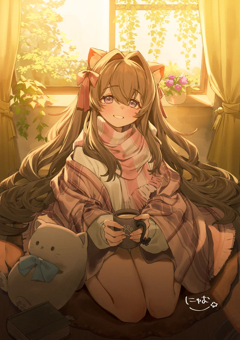 pixiv,二次元,绘画,壁纸,美少女,咪咪攘攘我们的周年庆