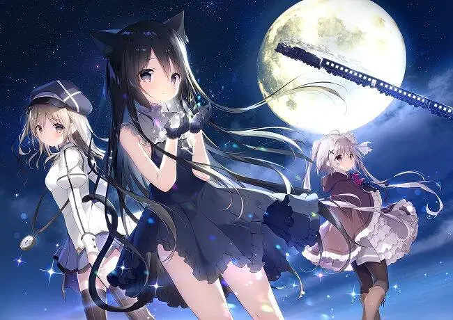 live2d 星空列车与白的旅行