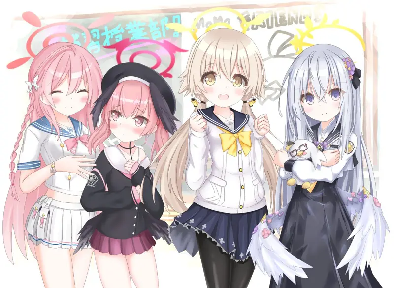 蔚蓝档案,白洲梓,pixiv,图片