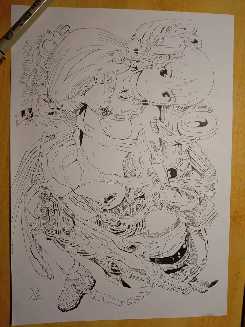 绘画创作,摸鱼,吉富昭仁