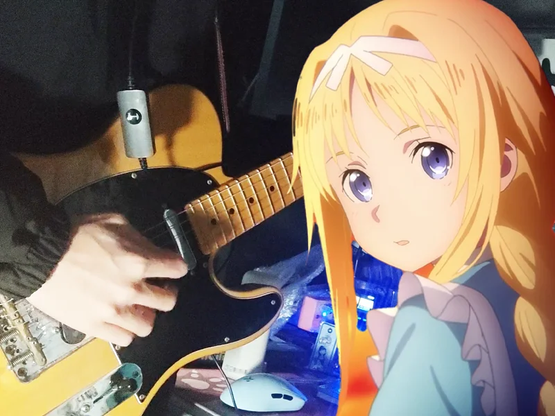 LiSA/草野華余子/堀江晶太-ADAMAS 刀剑神域Alicization OP 电吉他【冬青】