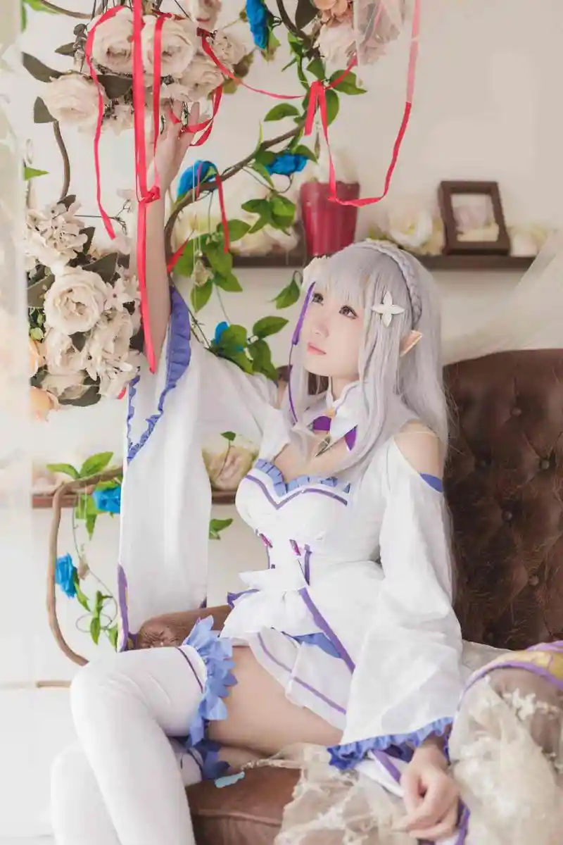 M站美图,COSPLAY,爱蜜莉雅
