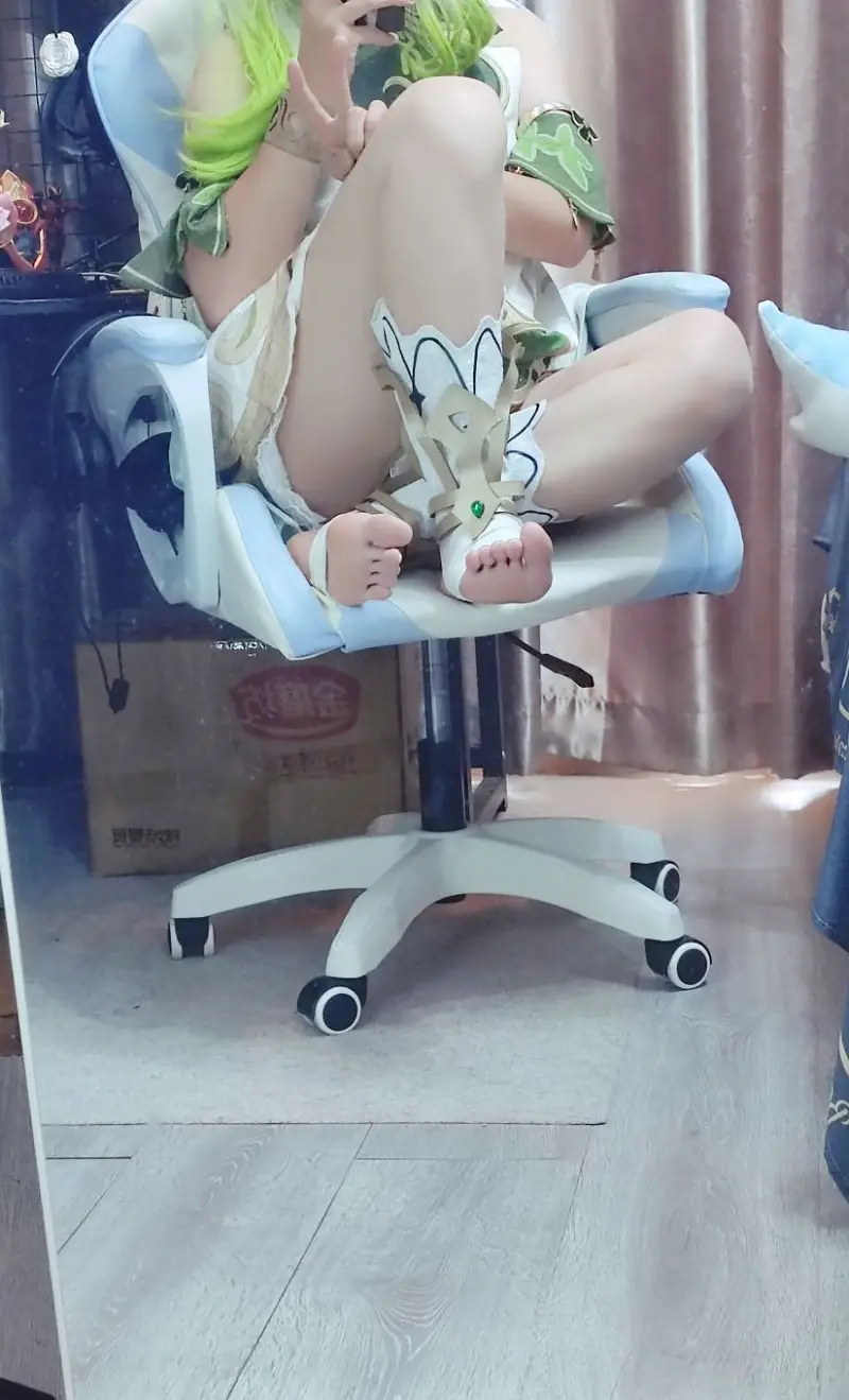 纳西妲,女装,cos,cosplay,原神,可爱的男孩子,小草神
