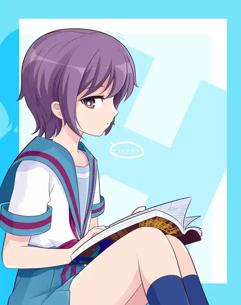M站美图,动漫,长门有希