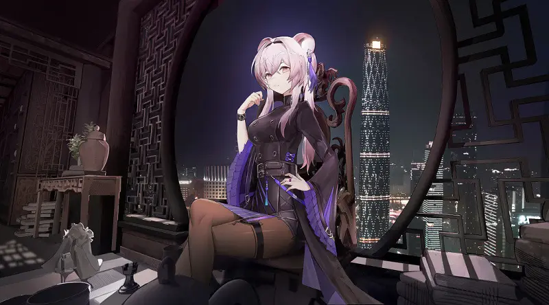 M站美图,明日方舟,重岳,林雨霞
