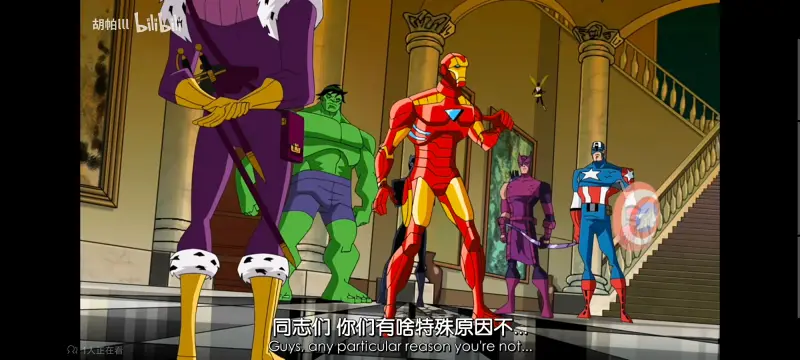 复仇者世界上最强英雄组合,超级英雄联盟复仇者,复仇者联盟,超级英雄,漫威,动画,动漫,番剧,ACG