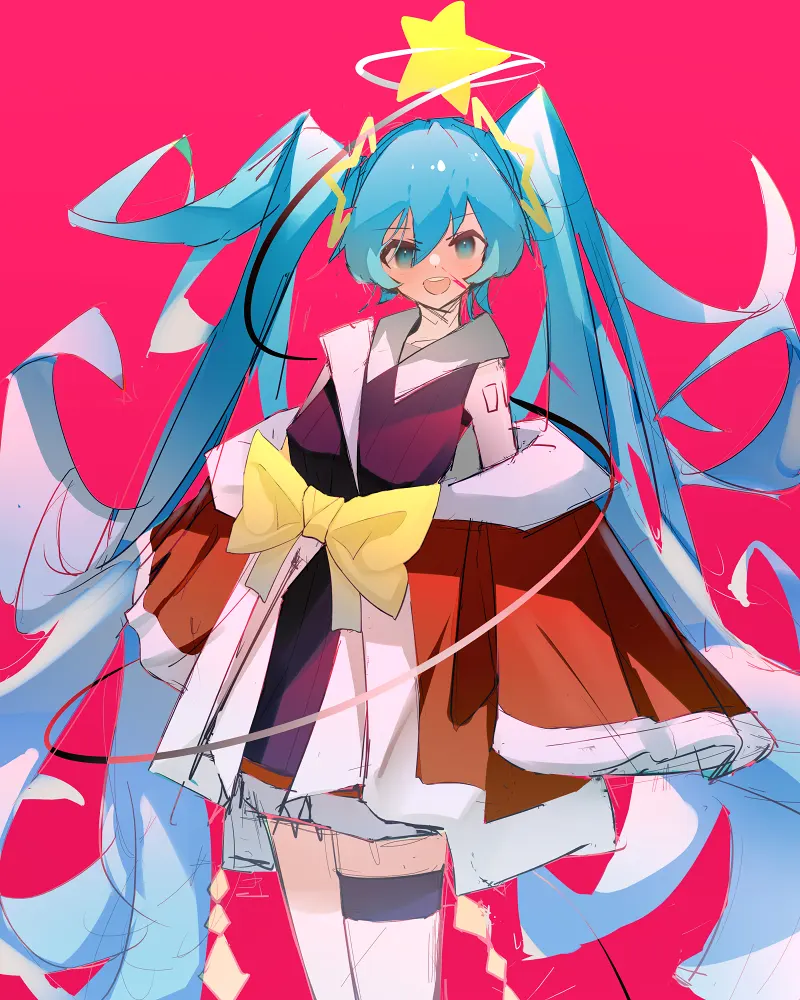 绘画创作,初音未来,MIKU