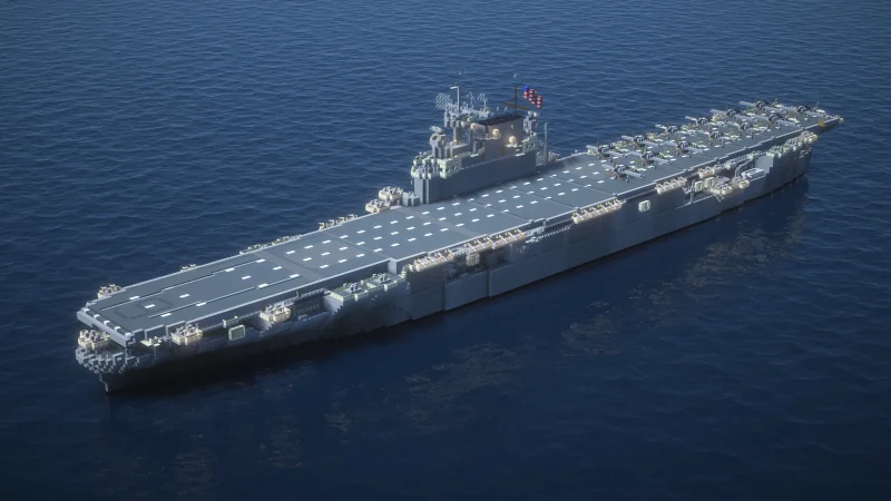 太平洋灰色幽灵 CV-6“企业”号航空母舰