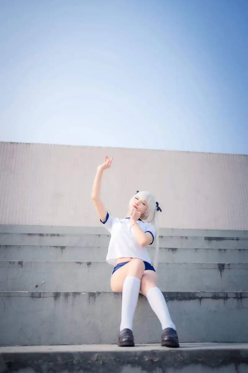 动漫专区,COSPLAY,缘之空,体操服
