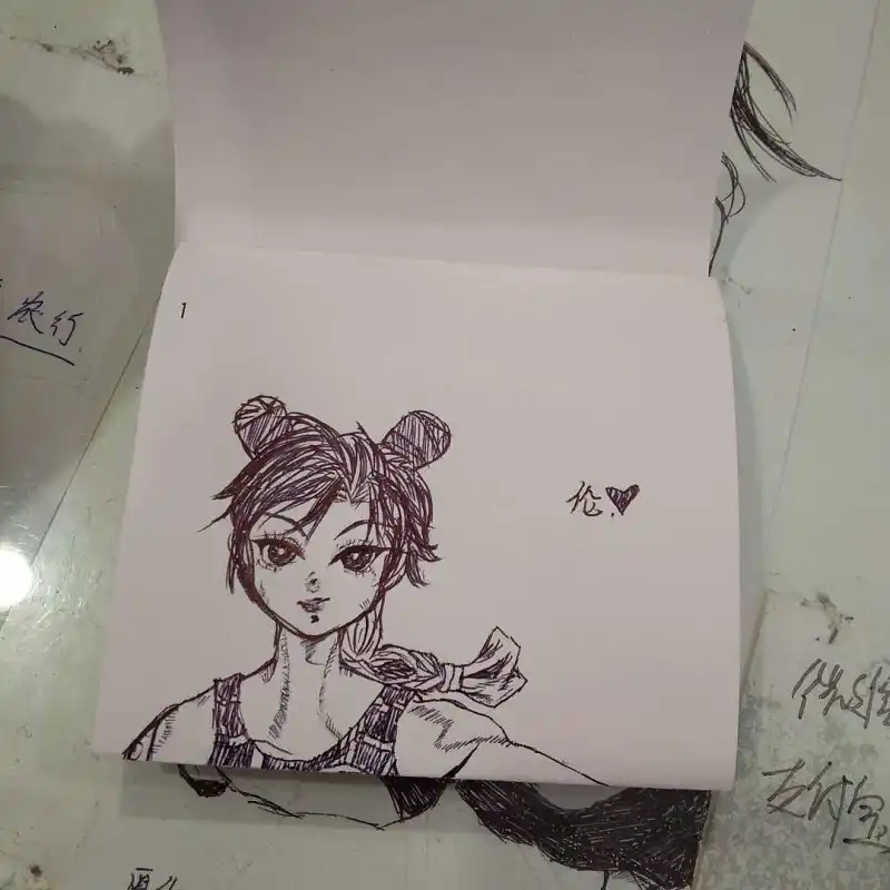 绘画创作,JOJO石之海,空条徐伦,摸鱼画画
