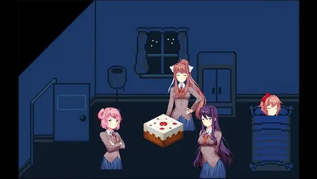 Doki文学部员们的某一个晚上...