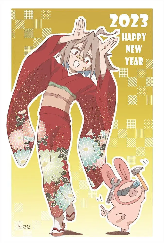 动漫,漫画,M站美图,新年贺图
