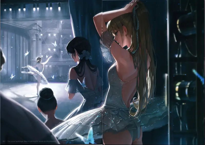 C104,BANGSOM,同人志,Ballerina