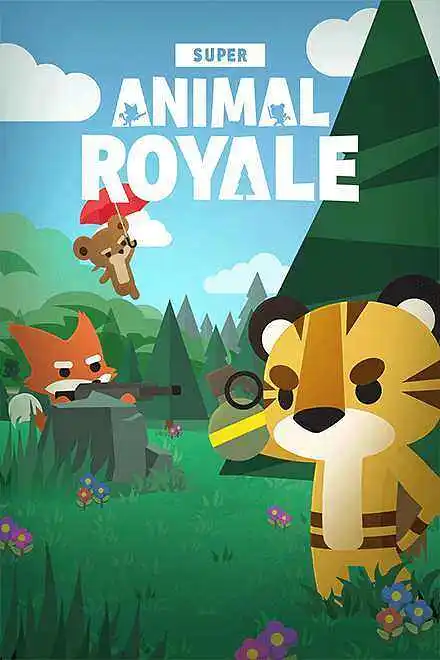 游戏推荐：《SuperAnimalRoyale》