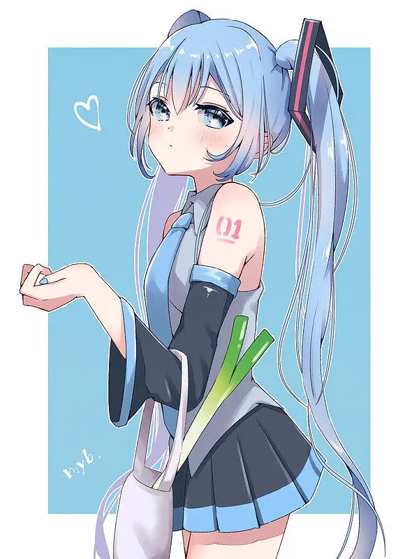 M站美图,初音未来,美图,初音未来15周年