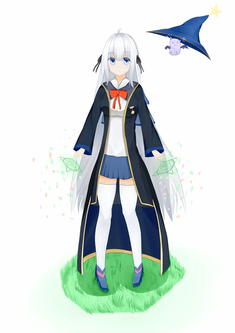 第一次给自己画了张oc