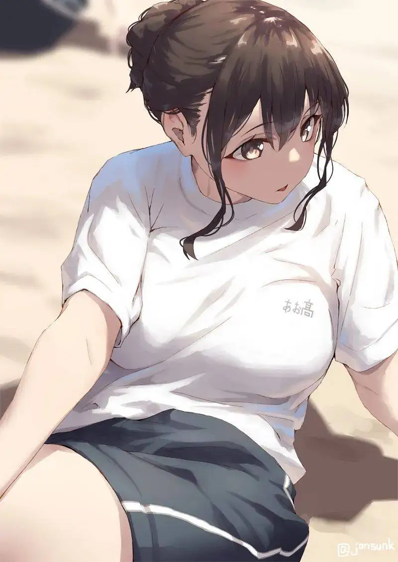 「超高速快门下记录的运动飒爽女孩」画师jonsun插画特辑