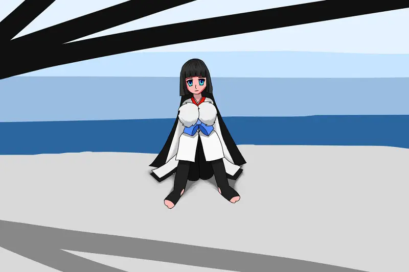 绘画创作,阴阳师,雪女