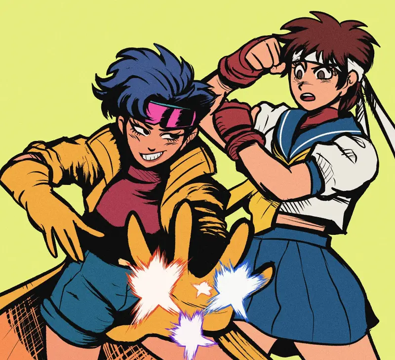 漫威,漫威漫画,街霸,街头霸王,Marvel,CAPCOM,李千欢,春日野樱,X战警,变种人,动漫壁纸,动漫美图,美图,壁纸,绘画,插画,推特,画师推荐