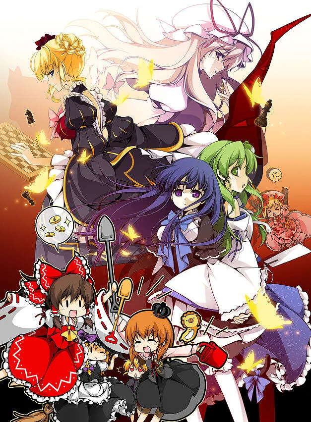 Crossover图片分享【1】东方×寒蝉、海猫