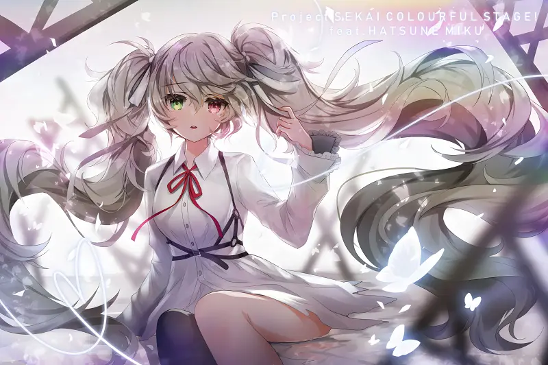 世界计划,初音,白葱,壁纸