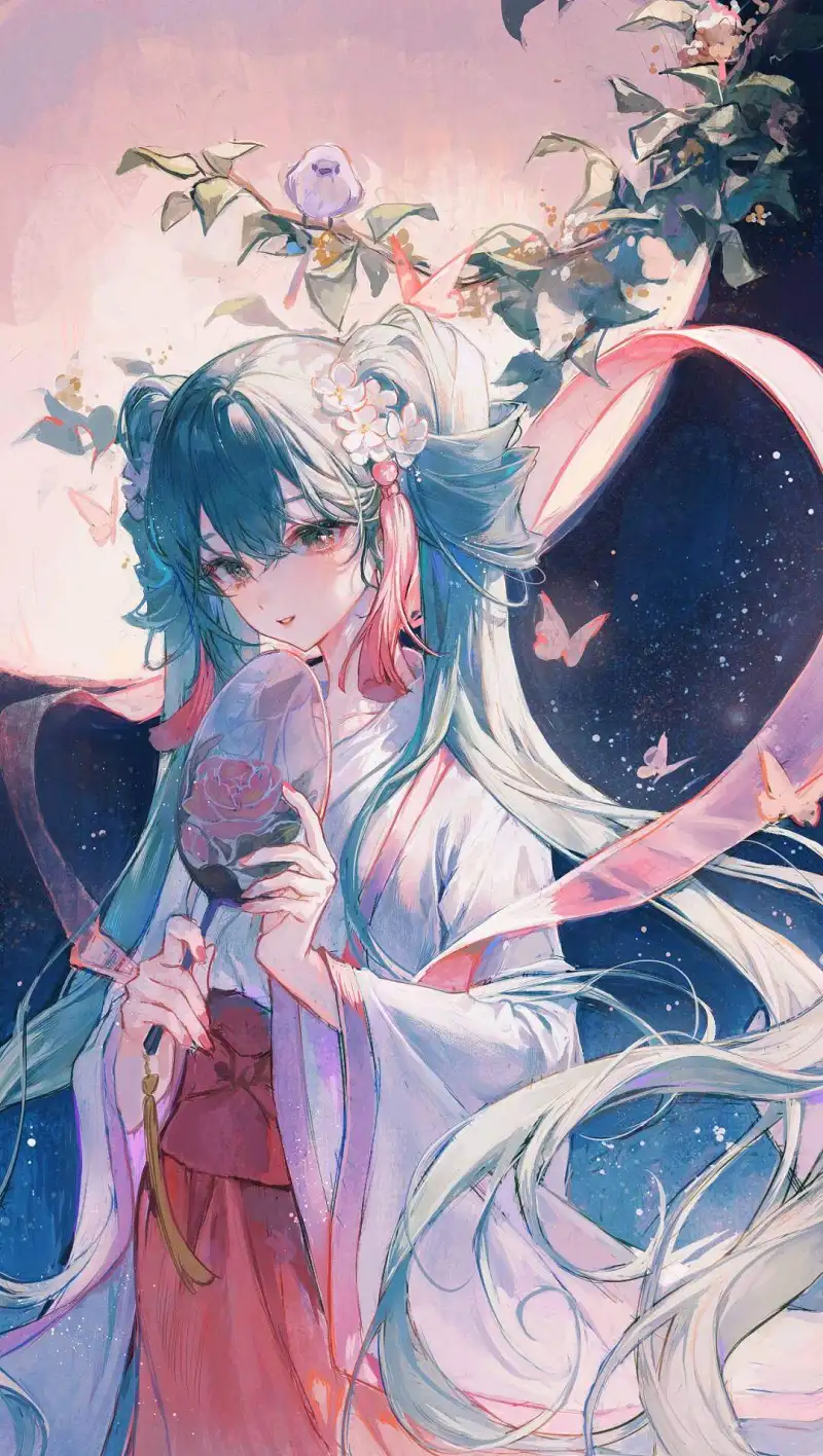 M站美图,壁纸,初音未来,魔法少女小圆