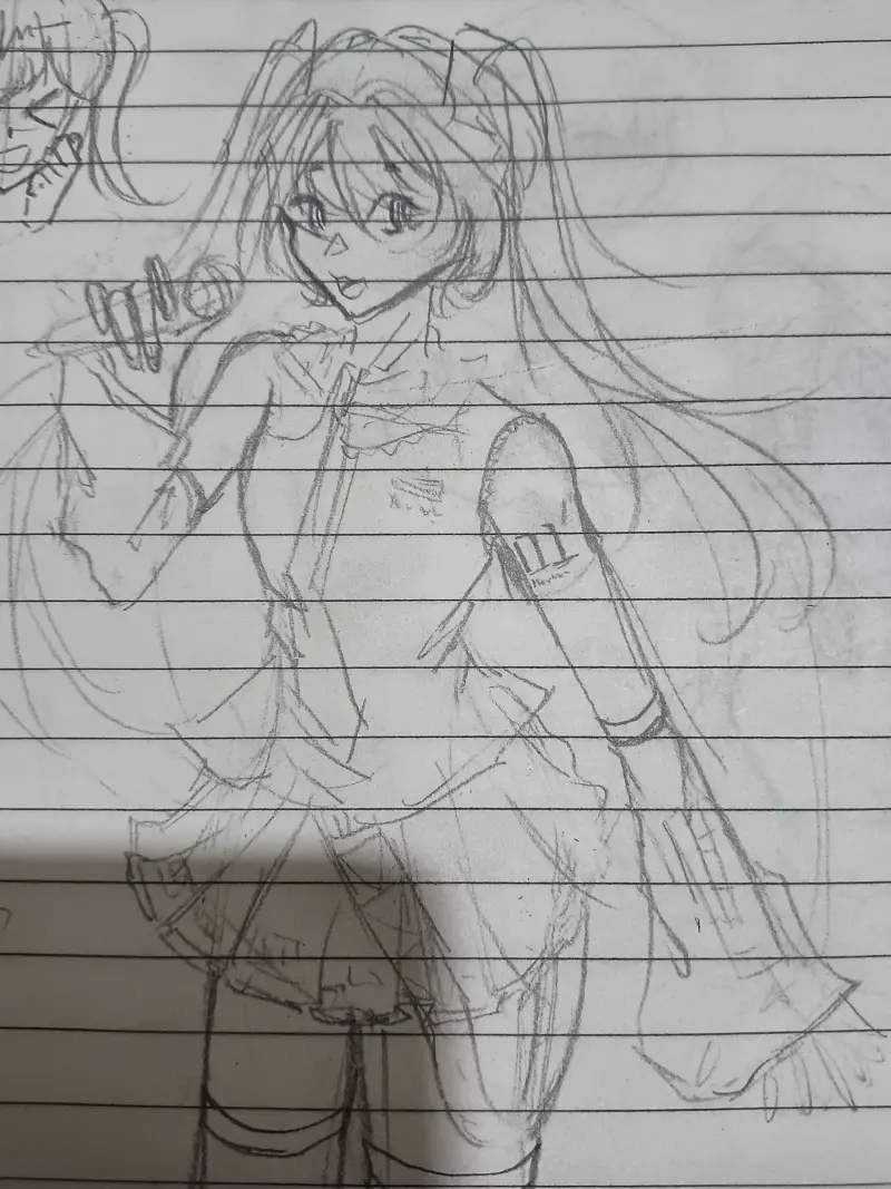 潦草的miku