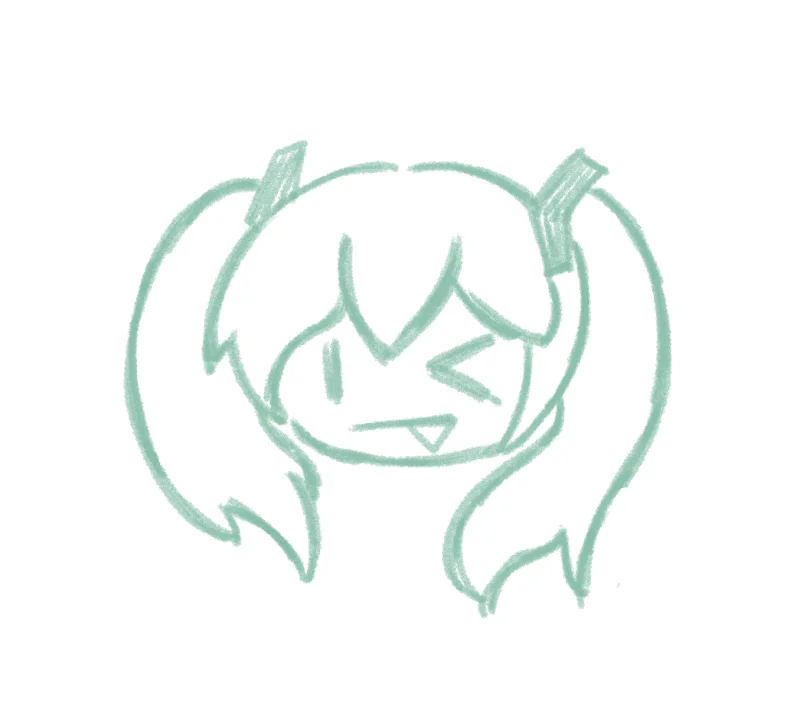 miku,初音未来,绘画