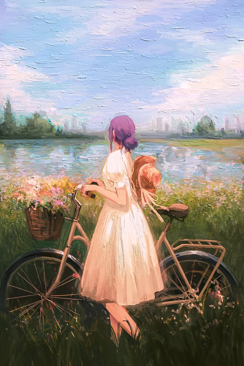 二次元,电锯人,蕾塞,壁纸,绘画,pixiv