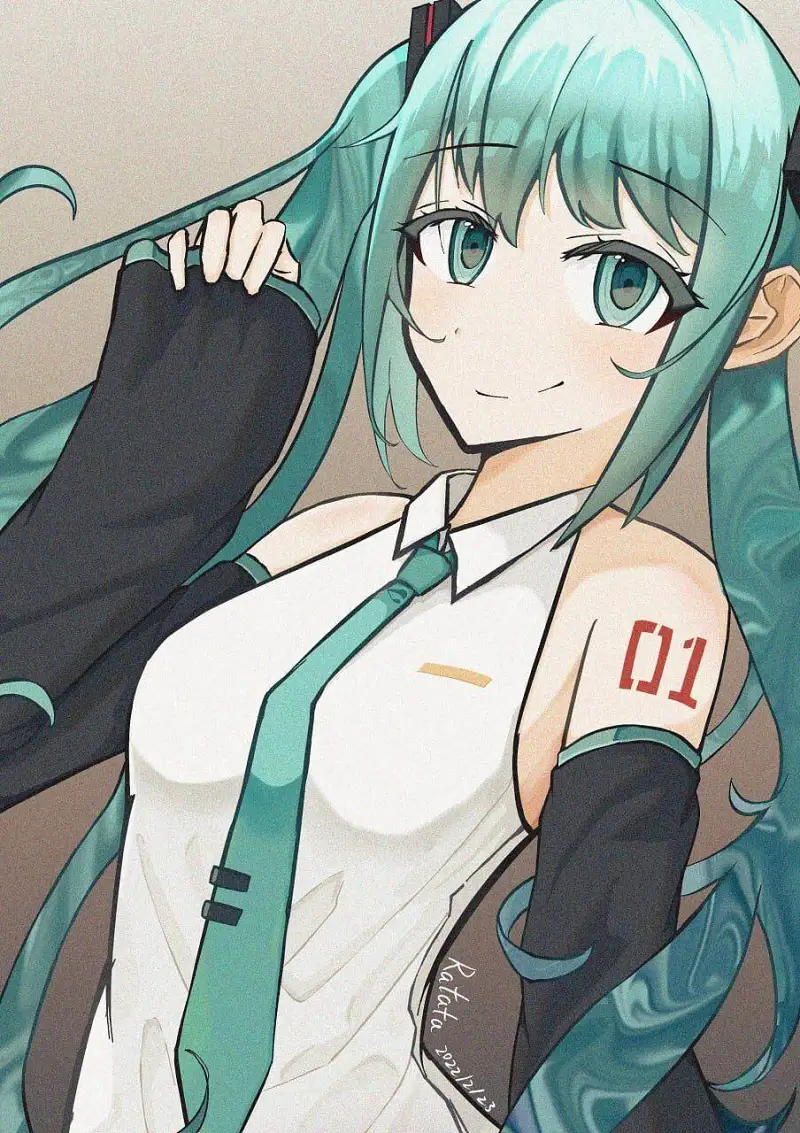 绘画创作,初音未来