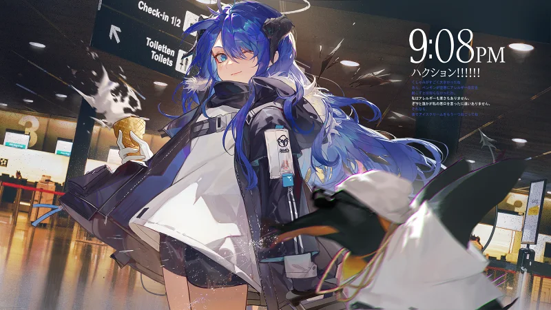 壁纸,插画,游戏,明日方舟,画师,像素,P站,海报,原画,图集