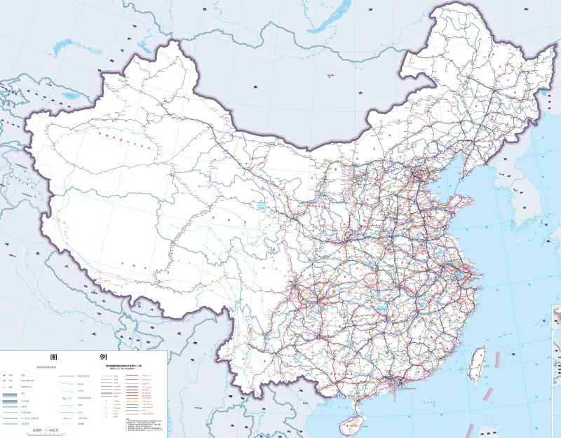 【备忘用】全国铁路运行图