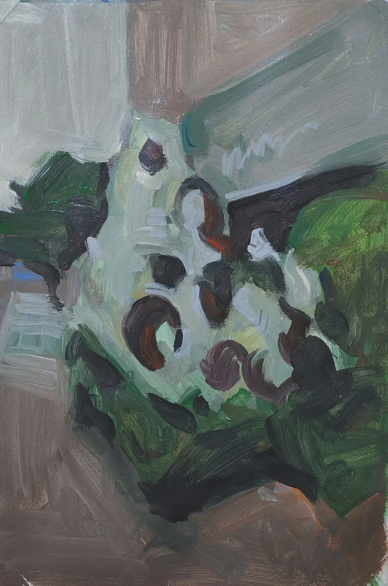 色彩练习,绘画,手绘,速涂,丙烯风景,色彩