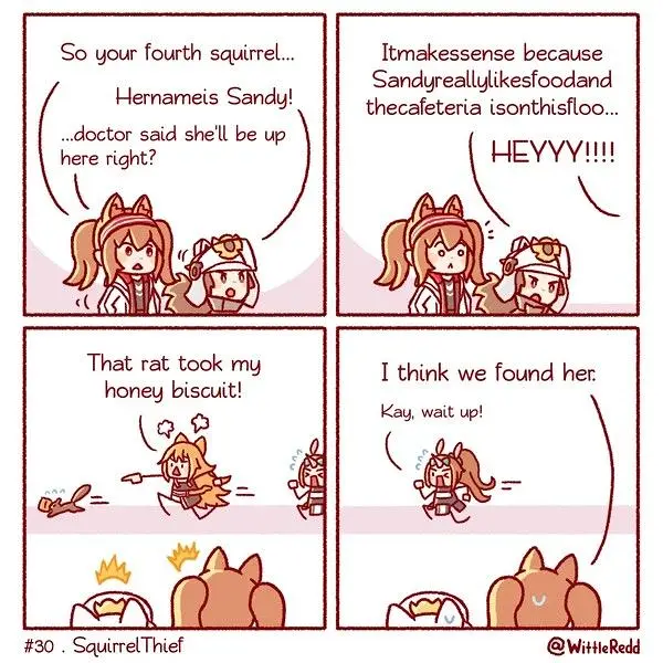 明日方舟,威特尔红,搬运,漫画,搞笑