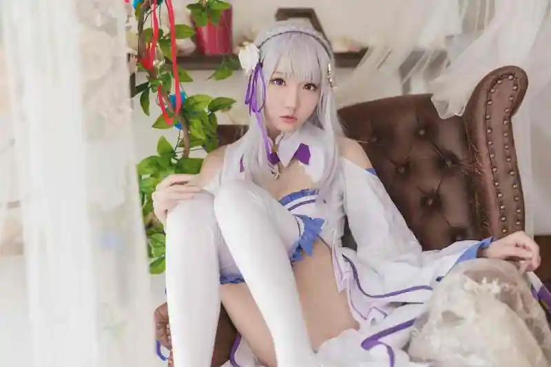 M站美图,COSPLAY,爱蜜莉雅