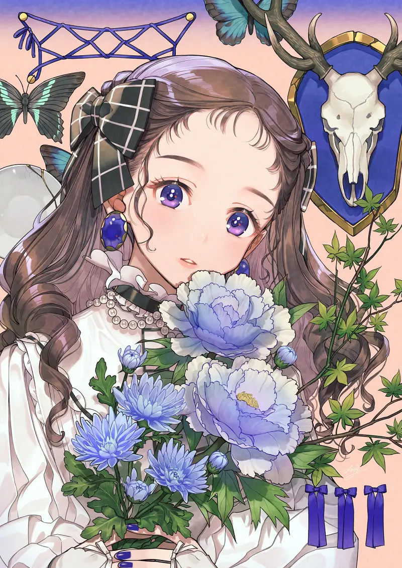 二次元,壁纸,绘画,pixiv