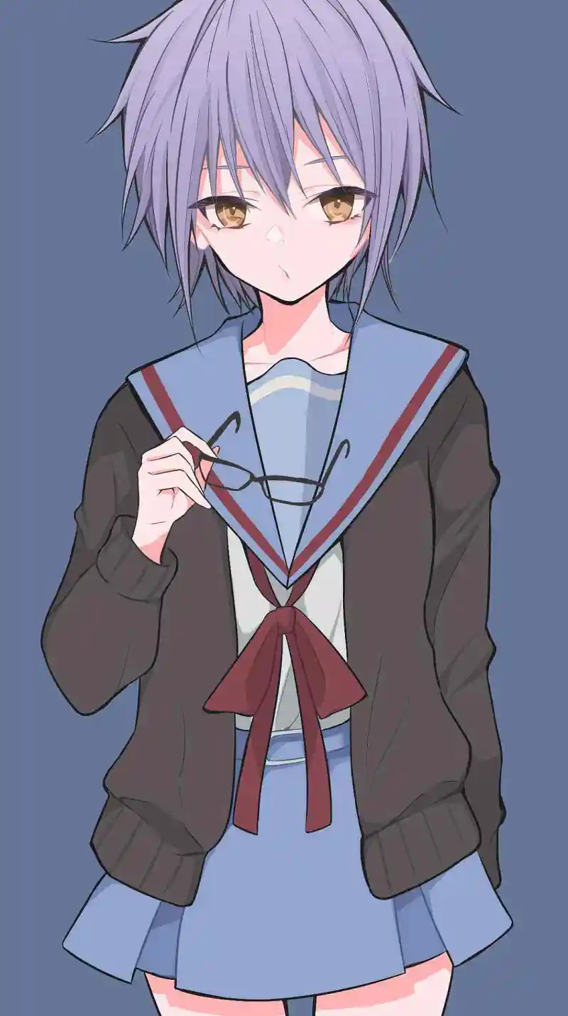 M站美图,动漫,长门有希
