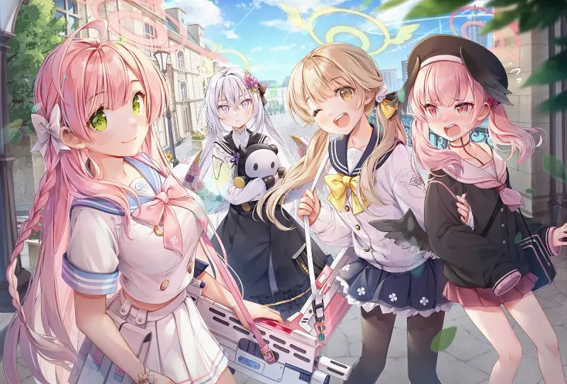 蔚蓝档案,白洲梓,图片,pixiv