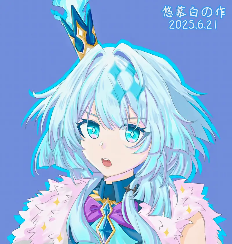 一棵怪柏,悠慕白,原神,崩坏星穹铁道,三体,石纪元,绘画,插画,二创,漫画