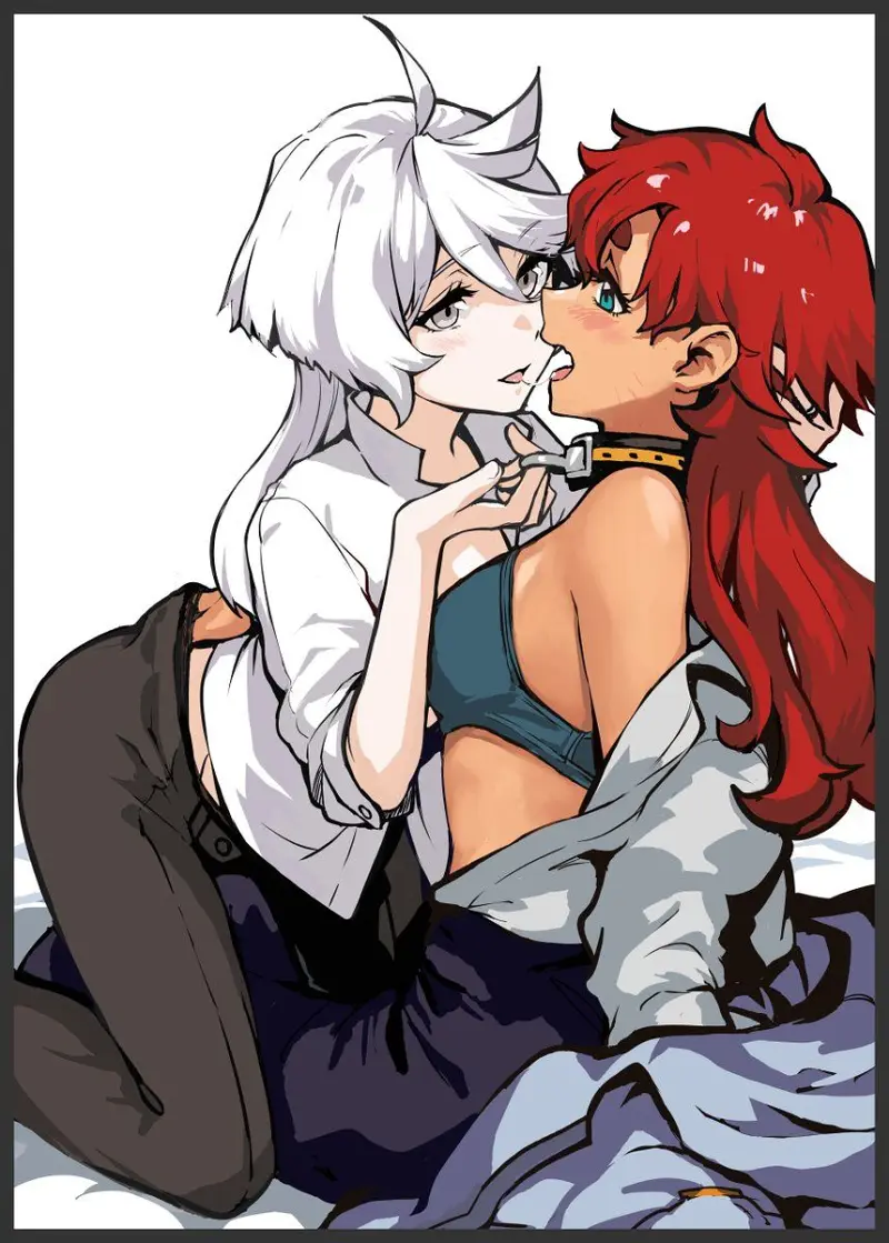 水星的魔女,机动战士高达水星的魔女,高达,机动战士高达,斯莱塔墨丘利,米奥莉奈伦布兰,百合,动漫美图,动漫壁纸,美图,壁纸,绘画,插画,推特,画师推荐