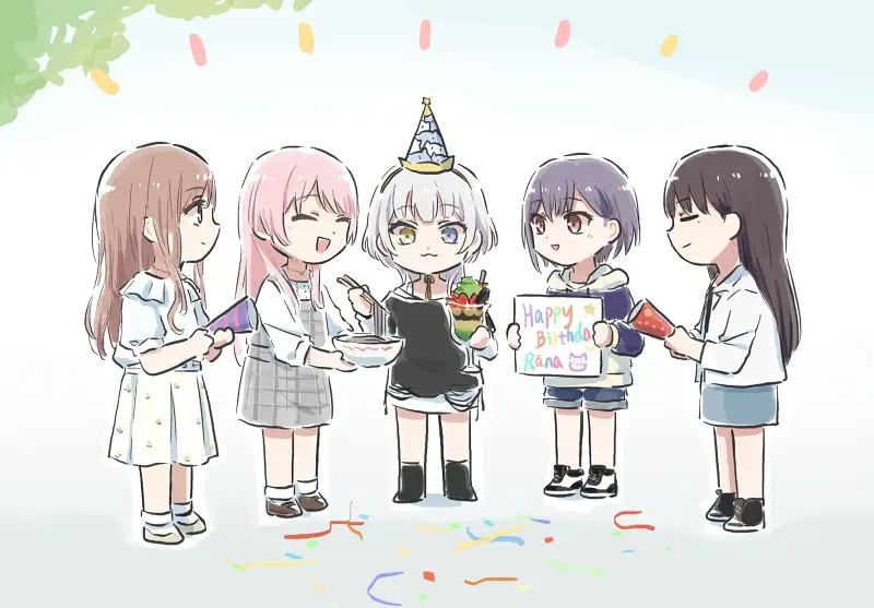 邦邦,BANGDREAM,迷途之子,颂乐人偶,MyGO,AveMujica,要乐奈,漫画,搞笑,绘画,插画,推特,画师推荐